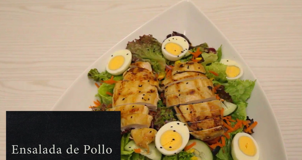 Ensalada de pollo