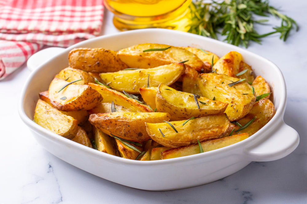 Papas al Horno con Romero y Ajo: Receta Crujiente y Aromática