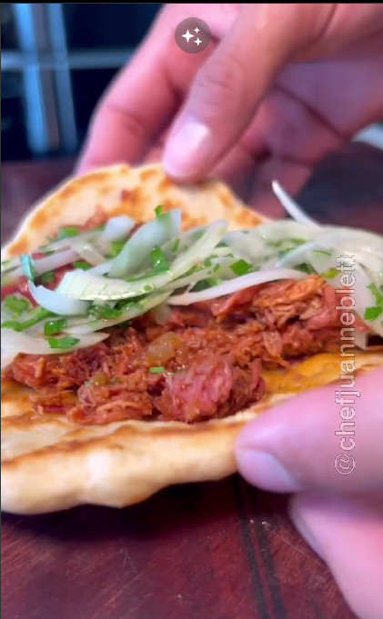 Pulled Pork Flatbread