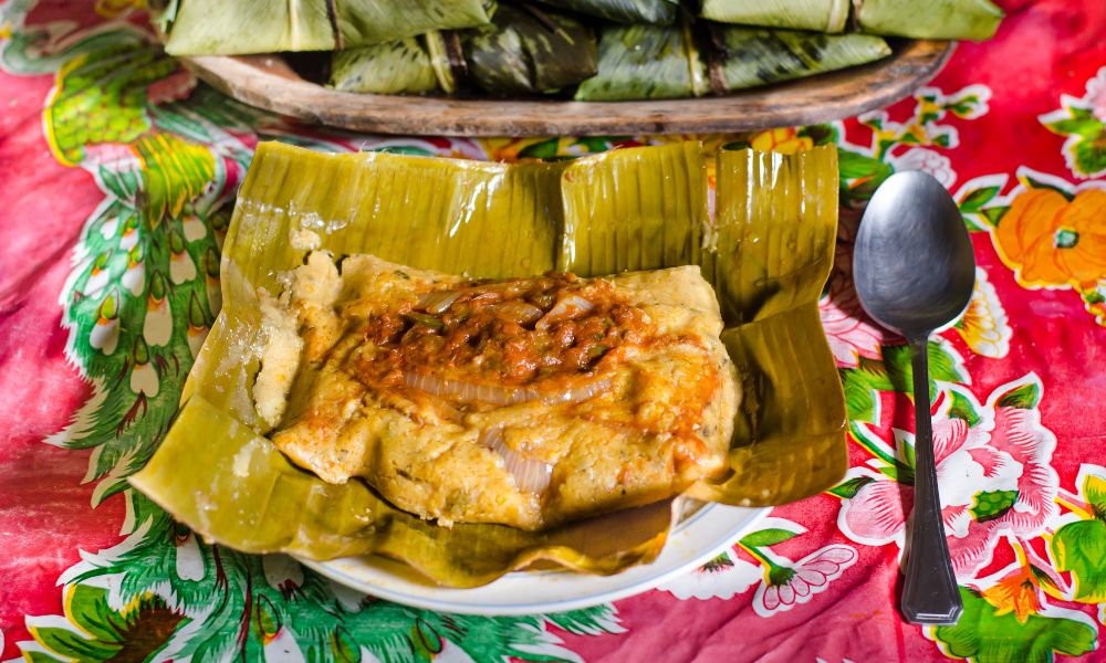 Receta de tamal de olla panameño casero y tradicional